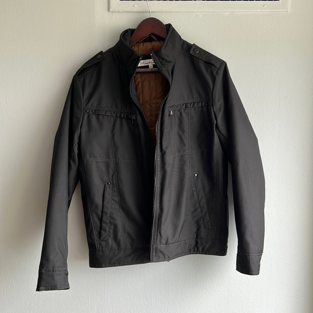 Kenneth Cole New York Moto Jacket Size S